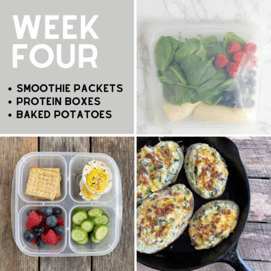 College Meal Prep: Free 4-Week Plan