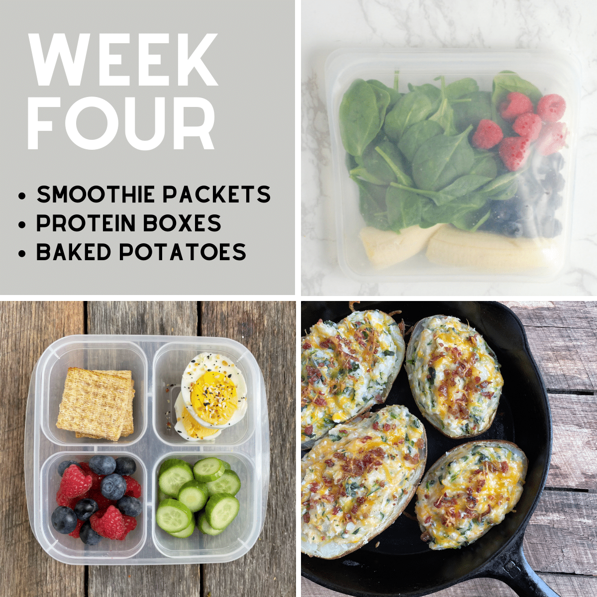 College Meal Prep: Free 4-Week Plan