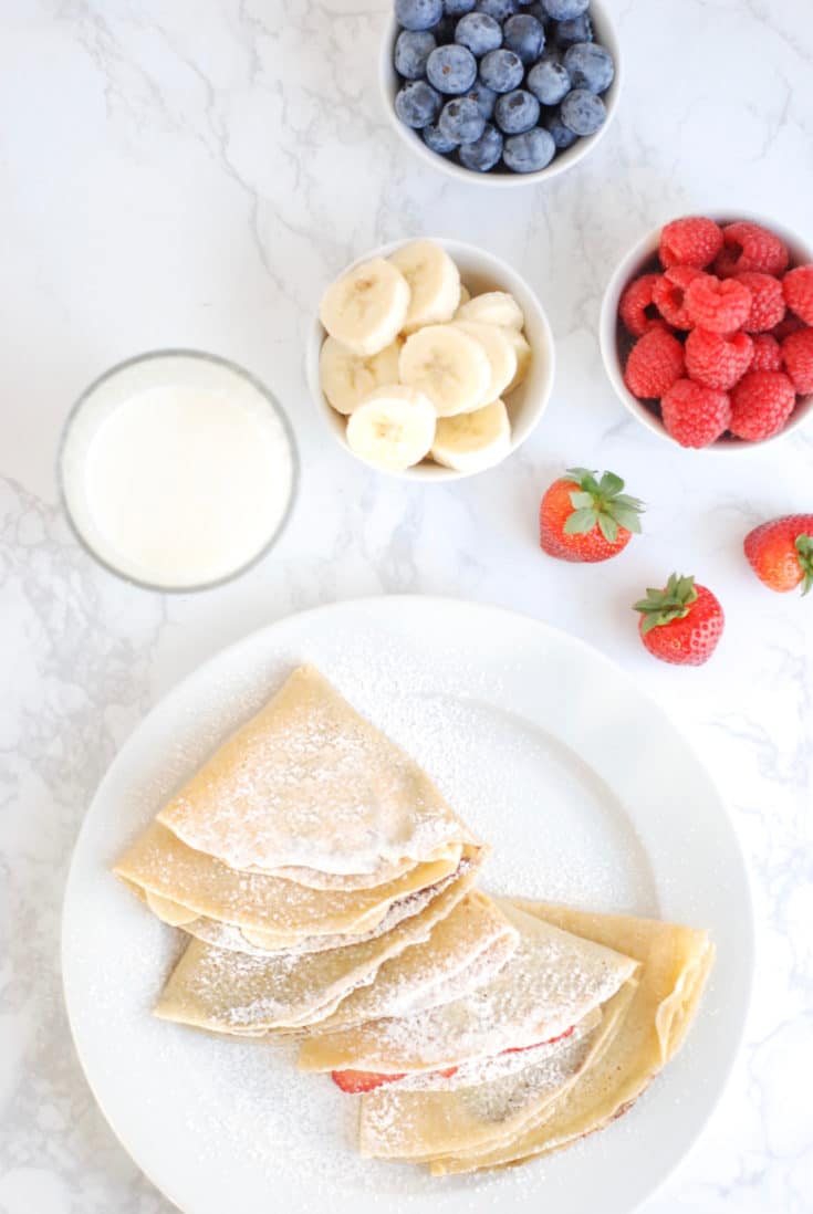 Homemade Whole Wheat Crepes Recipe Real Mom Nutrition