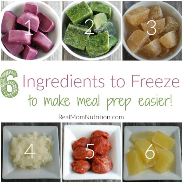 Freeze These 6 Ingredients To Make Meal Prep Faster & Easier