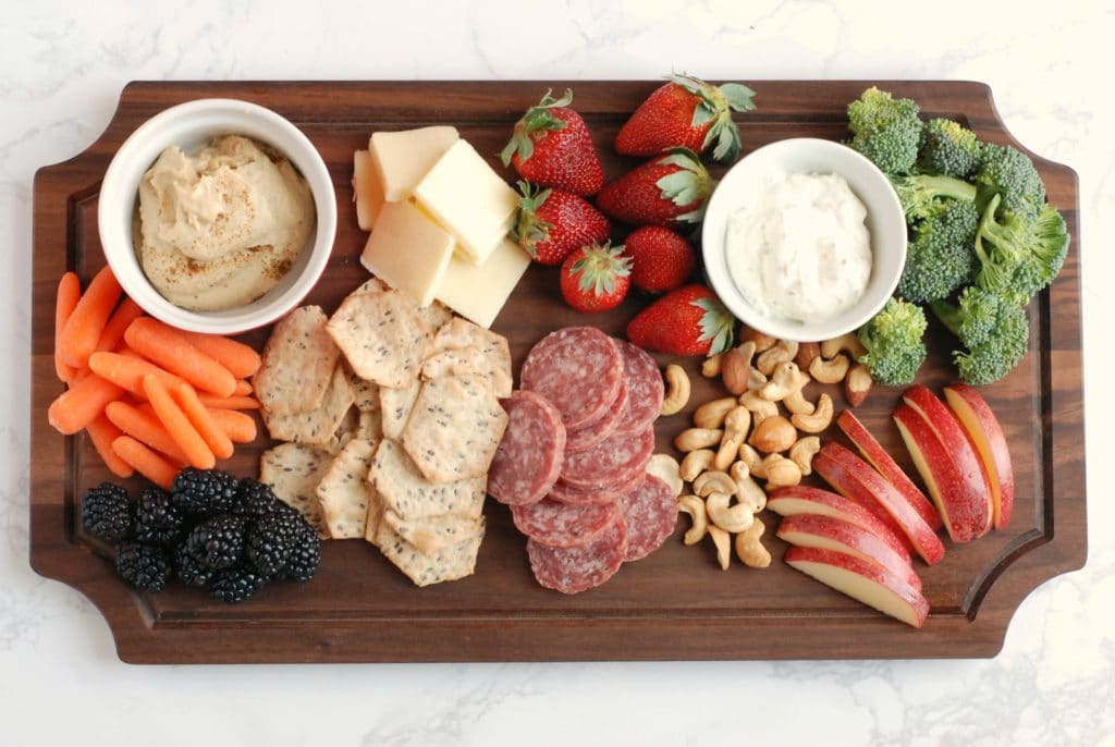 Make A Healthy "Snack Dinner" When You Don't Want To Cook